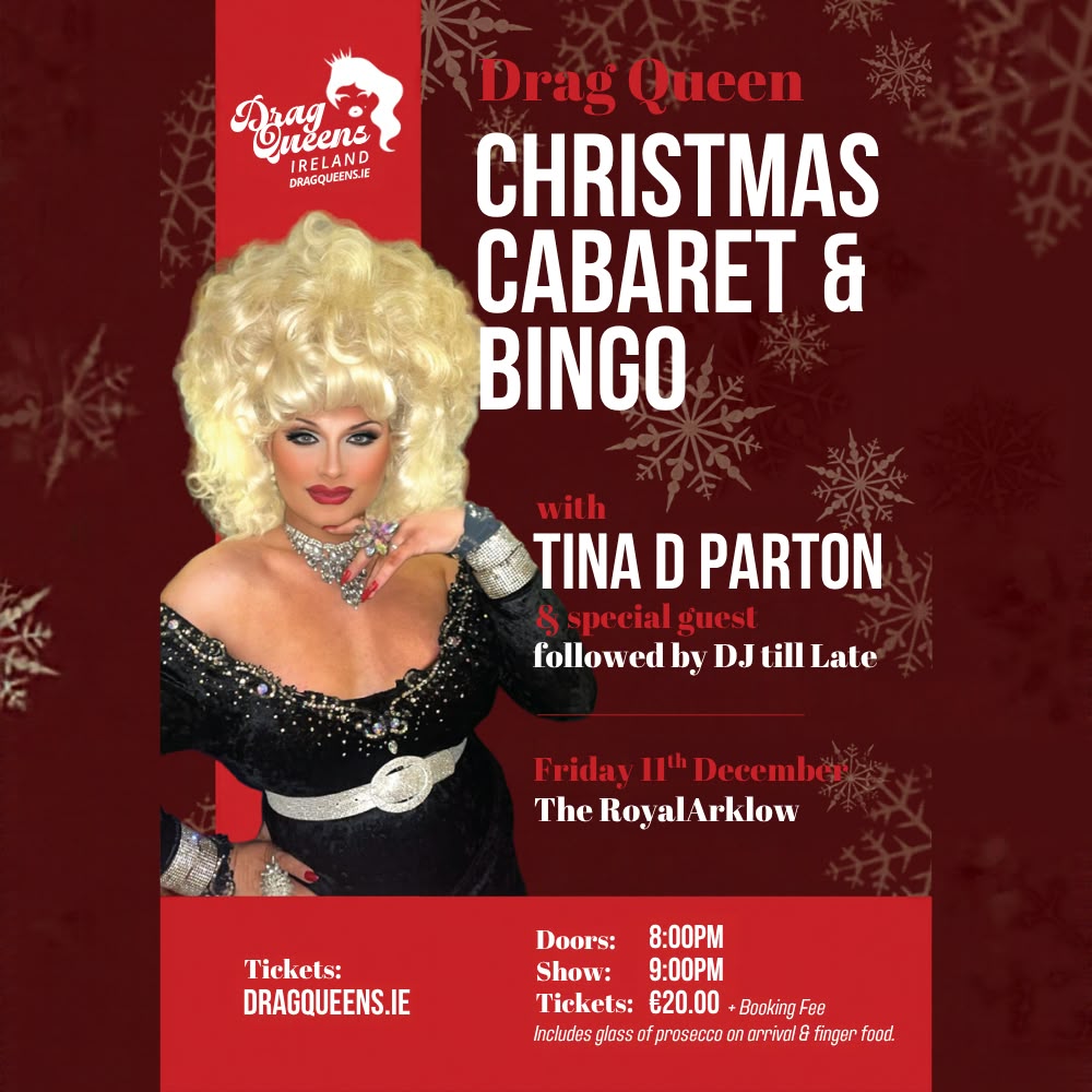 Drag Queen Christmas Cabaret & Bingo – The Royal, Arklow